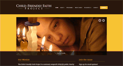 Desktop Screenshot of childfriendlyfaith.org